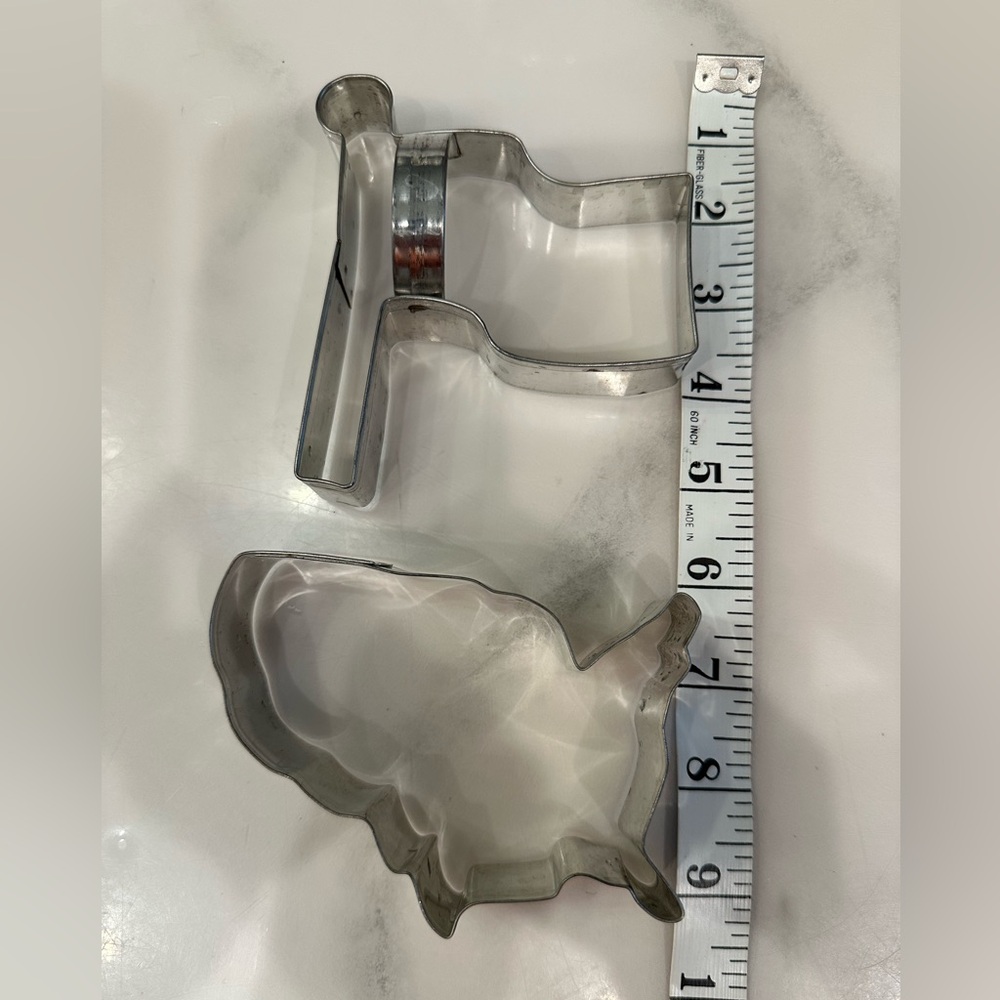 Metal Cookie Cutter Set of two